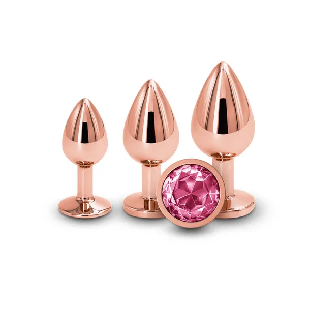 NS Novelties Rear Assets Anal Kit Rose Gold