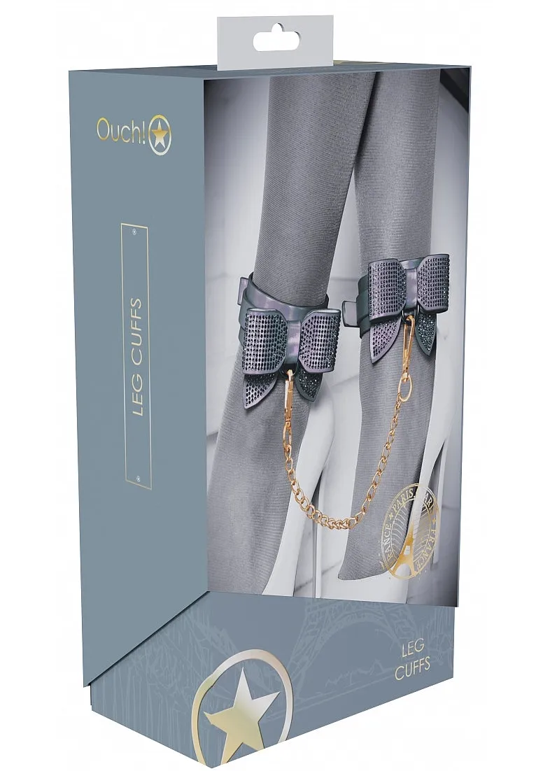Ouch! Paris Collection - Leg Cuffs Black