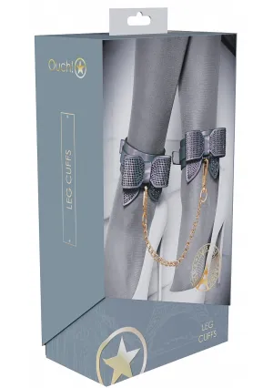 Ouch! Paris Collection - Leg Cuffs Black