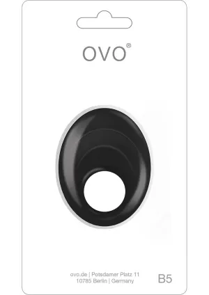 Ovo B5 Vibrating Ring Black