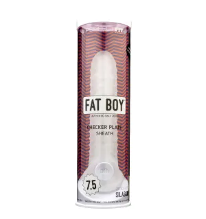 Perfect Fit Fat Boy 7.5' Checker Plate Sheath- Clear