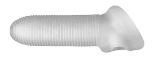 Perfect Fit Fat Boy Micro Ribbed Sheath 5.5'' - Clear