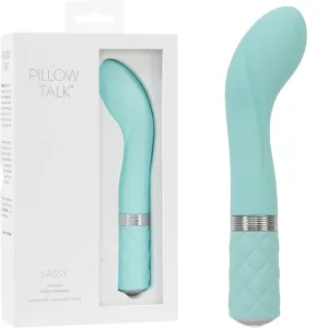 Pillow Talk Sassy Luxury G Spot Vibrator Rechargeable Teal