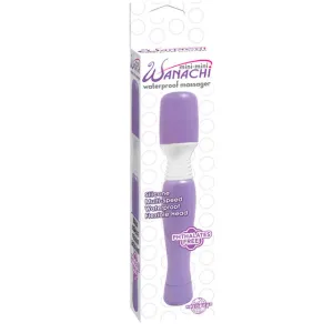Pipedream Mini-Mini Wanachi Waterproof Massager Flexible Silicone Wand Vibrator Purple