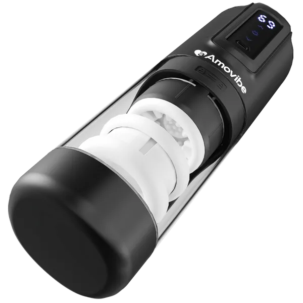 Porsha - Automatic Masturbator with Rubbing. Vibration & Heating Levels
