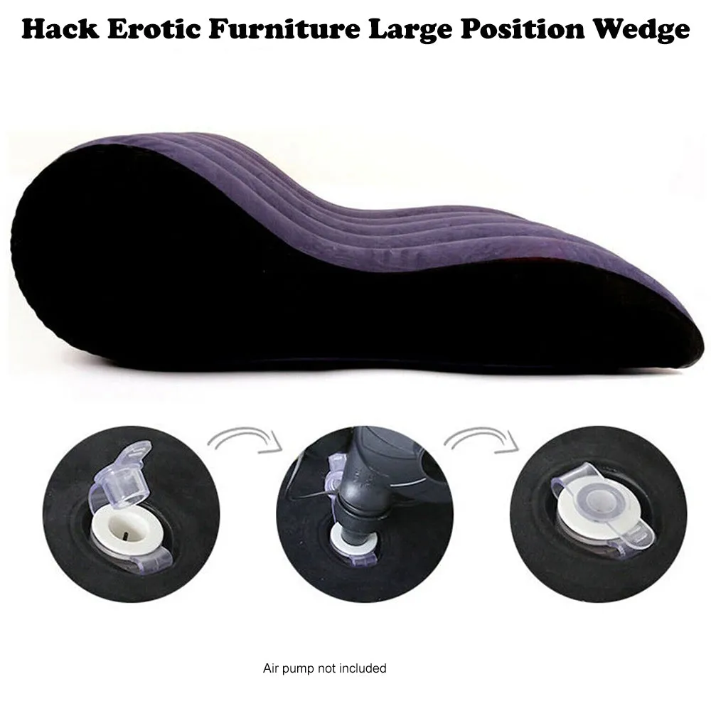 Position Enhancer Bondage Sofa Furniture Cushion Wedge Pillow Couples Sex Toy