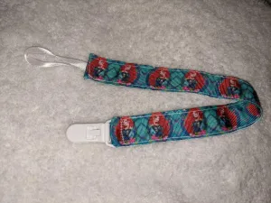 Princess Brave Hand Crafted Pacifier Dummy Clip - 10-12