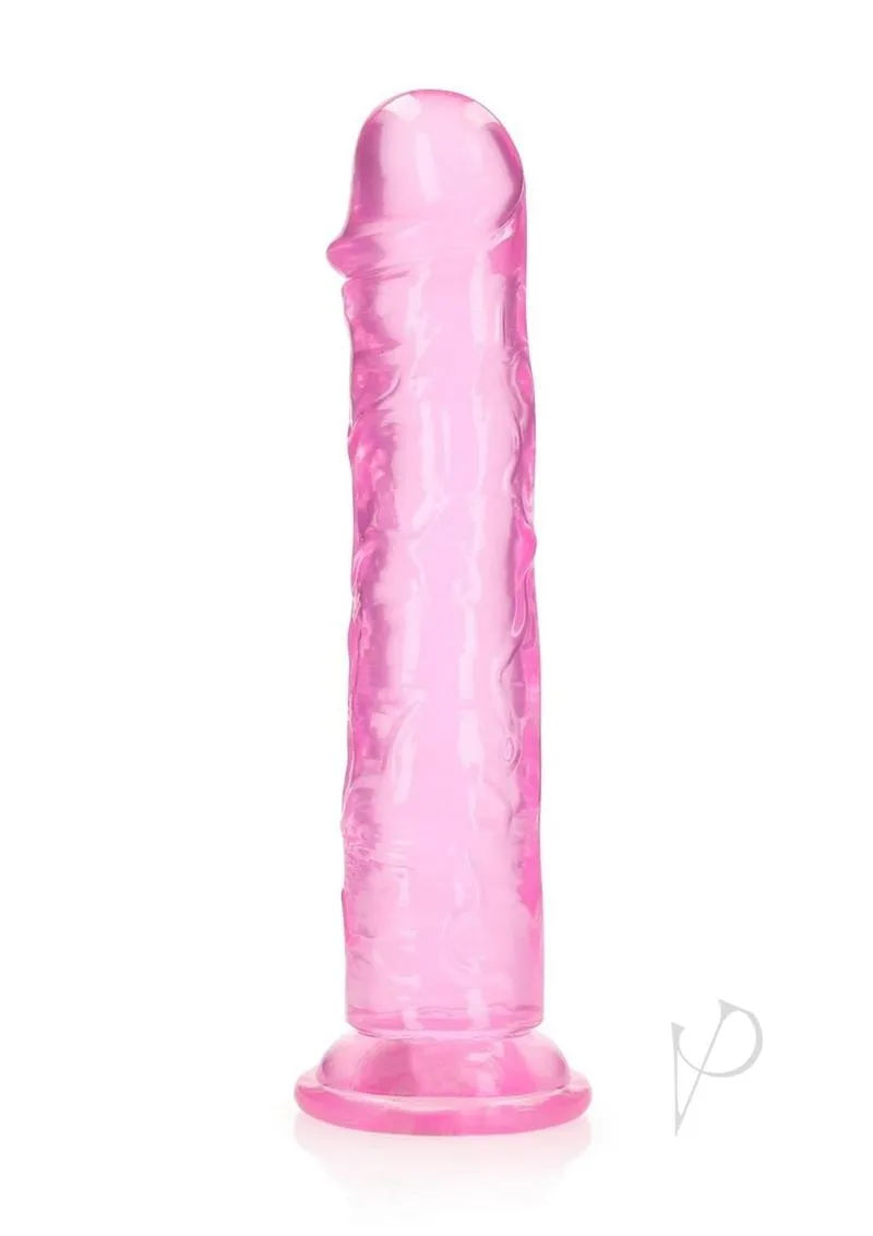 Realrock Crystal Straight Dildo 11 Pnk