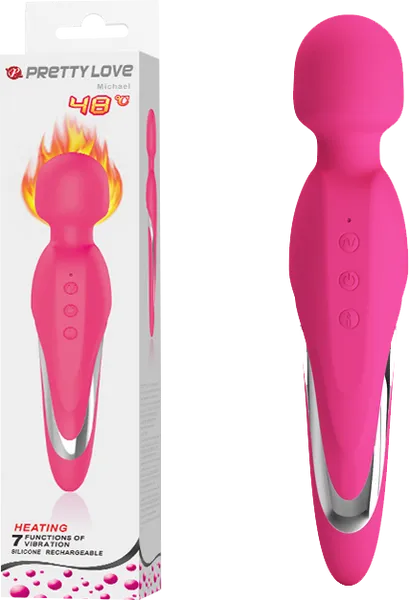 Rechargeable Warming Wand (Michael) (Pink)