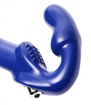 Revolver II Strapless Strap on G-Spot Dildo - Blue