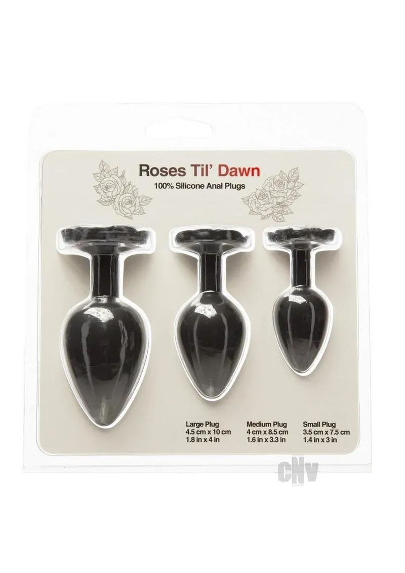 Roses Til Dawn 3pc Kit Black