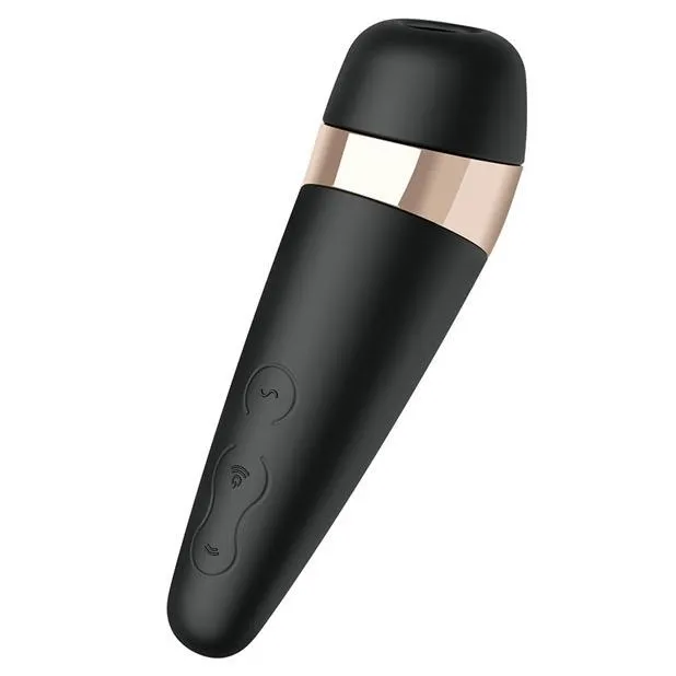Satisfyer - Pro 3  Air Pulse Vibration Clitoral Air Stimulator (Black)