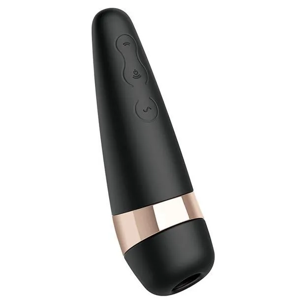 Satisfyer - Pro 3  Air Pulse Vibration Clitoral Air Stimulator (Black)