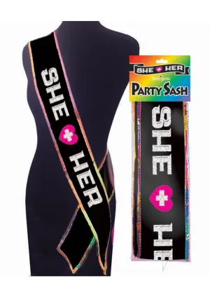 She   Her Sash