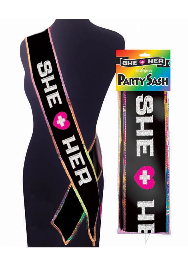 She   Her Sash