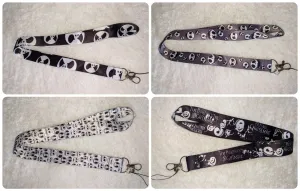 Skull Badge Holders - Lanyards