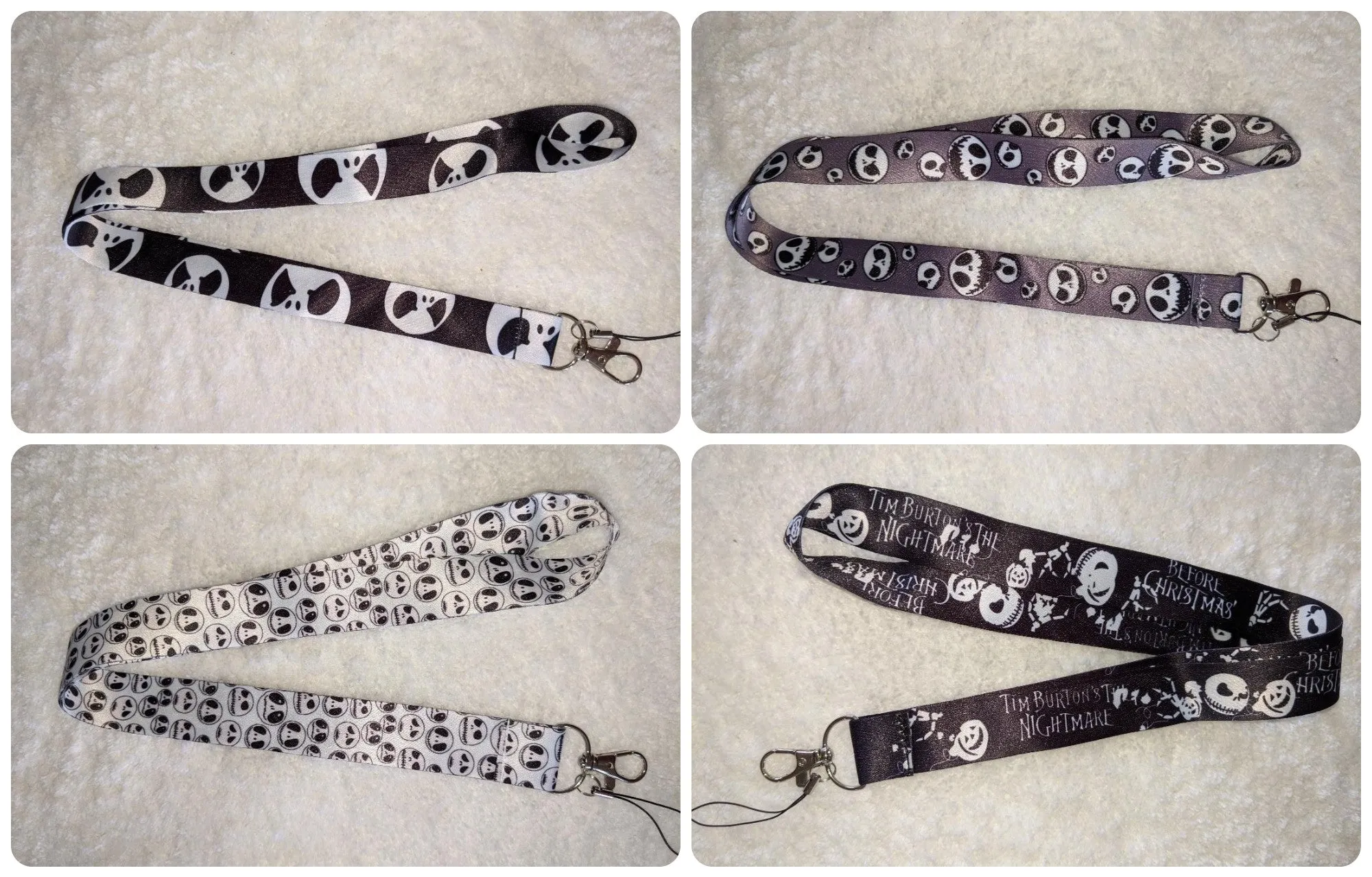 Skull Badge Holders - Lanyards