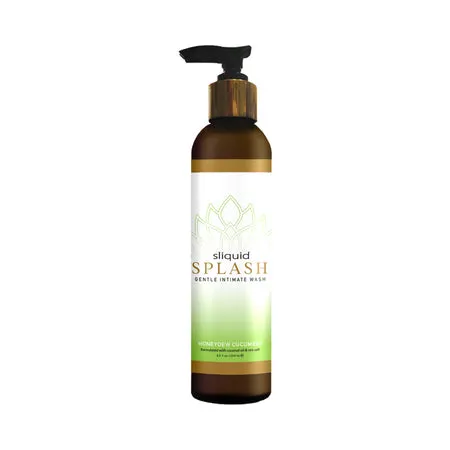 Sliquid Splash Feminine Wash - 8.5 oz Honeydew Cucumber