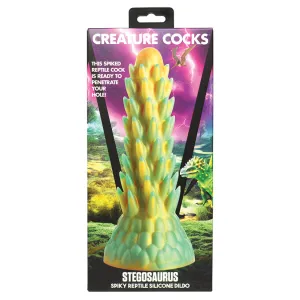 Stegosaurus Spiky Reptile Silicone Dildo