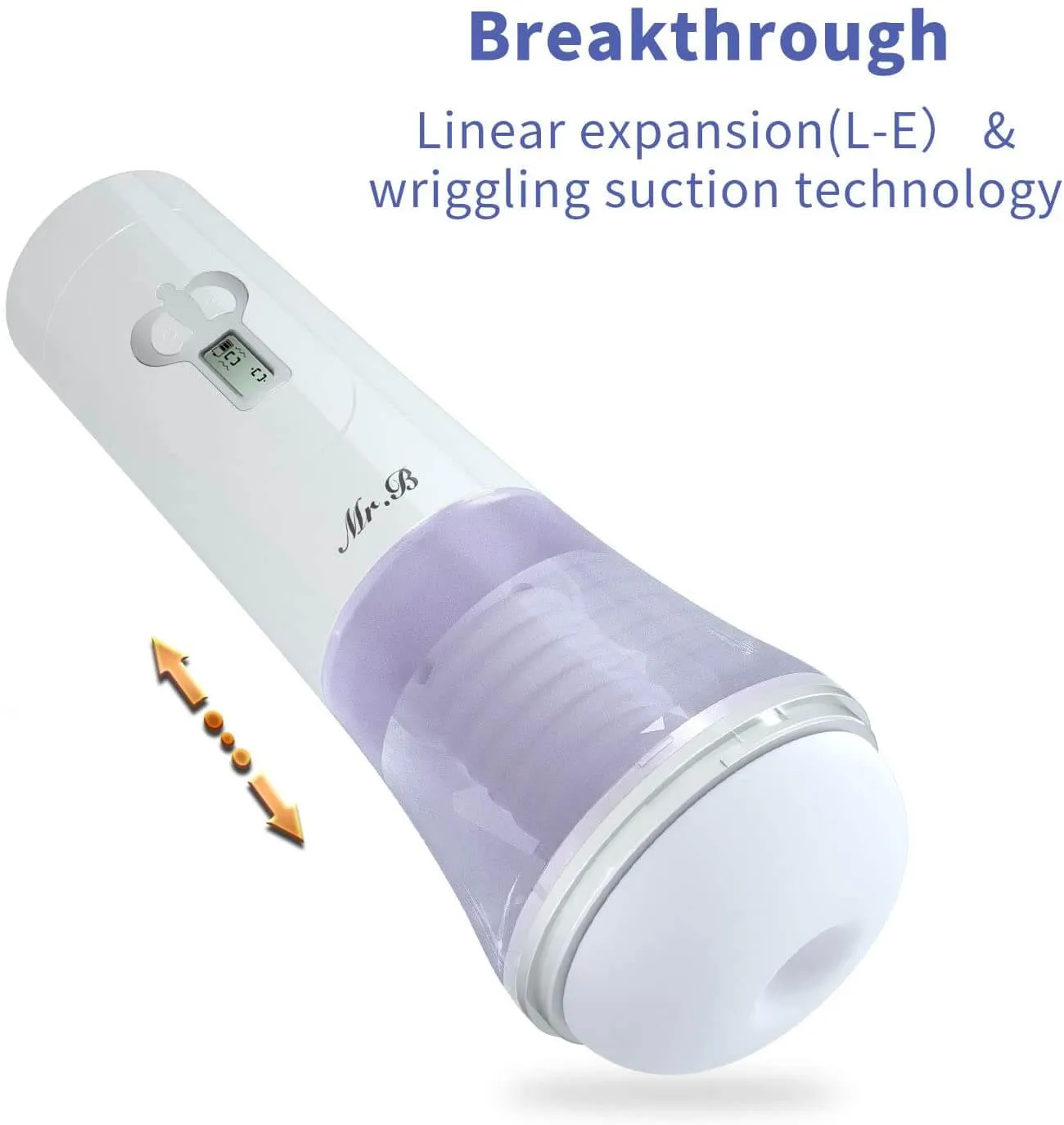 Sucking Fleshlight Penis Suction Toy Wriggling Thrusting Voice Toy