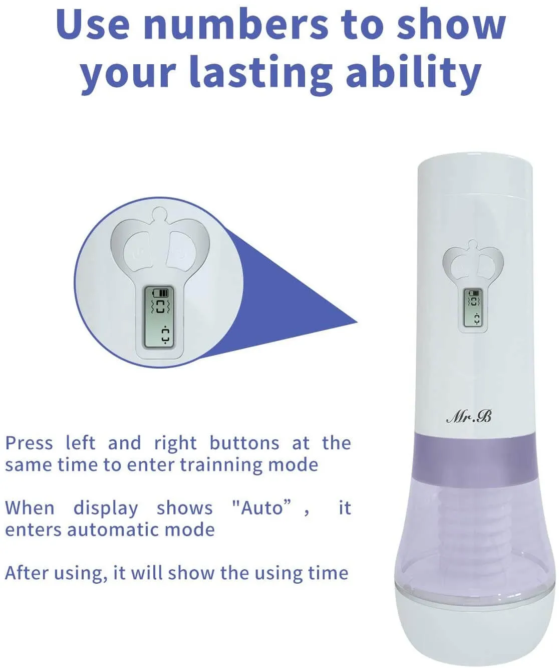 Sucking Fleshlight Penis Suction Toy Wriggling Thrusting Voice Toy