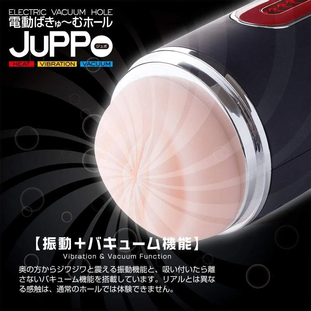 T-Best - Juppo Heat Electric Vacuum Hole Masturbator (Black)