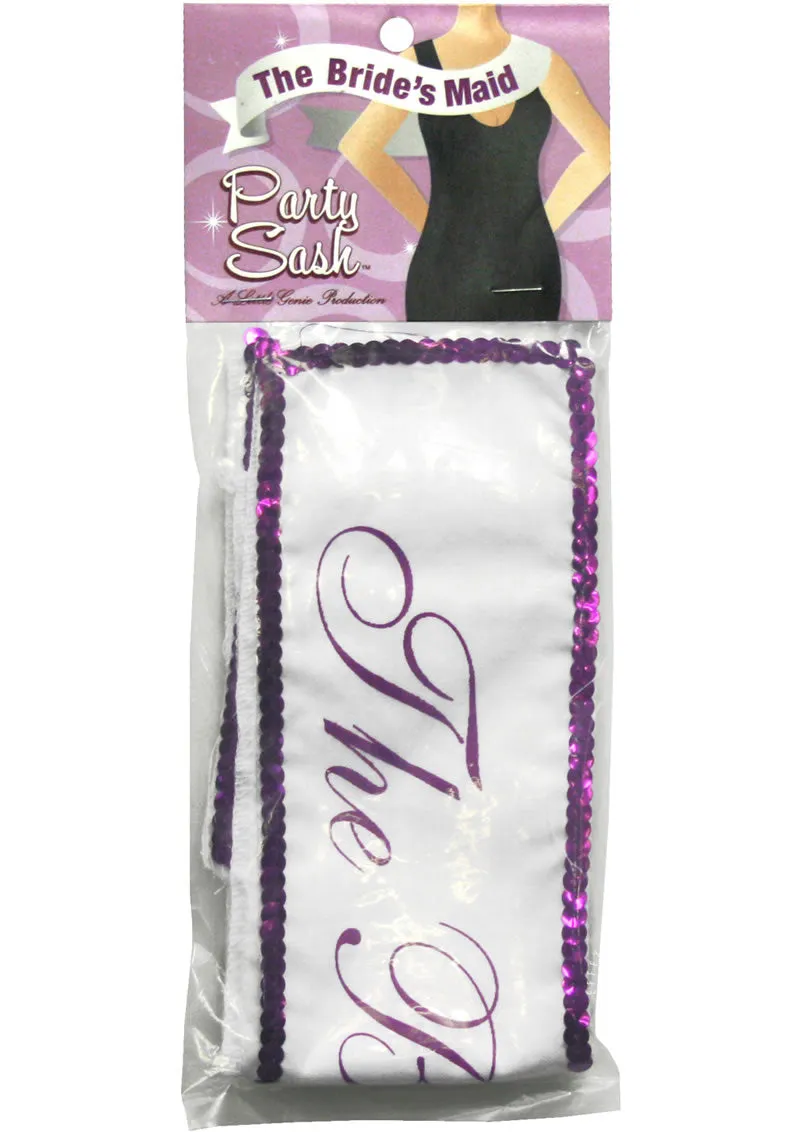 The Brides Maid Sash