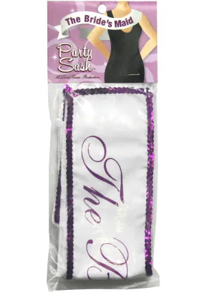 The Brides Maid Sash