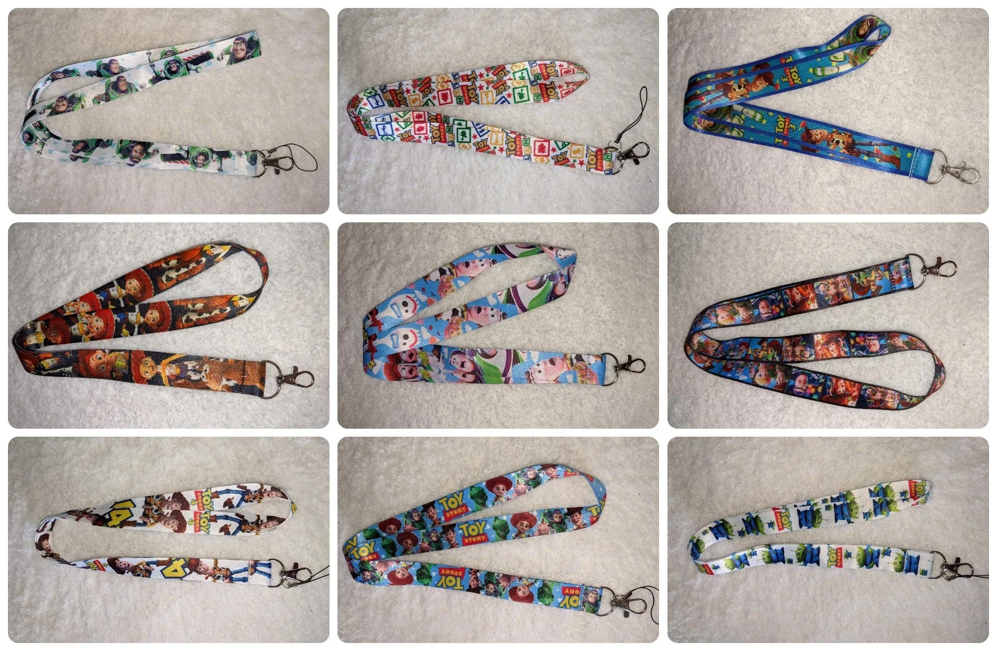 Toy Movies Badge Holders - Lanyards