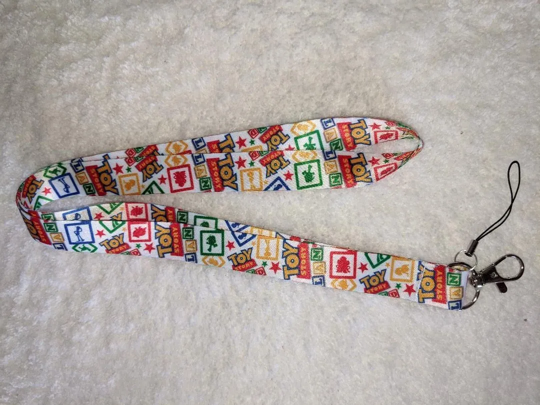 Toy Movies Badge Holders - Lanyards