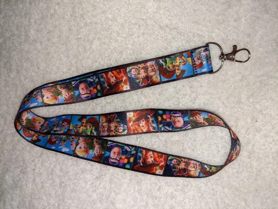 Toy Movies Badge Holders - Lanyards