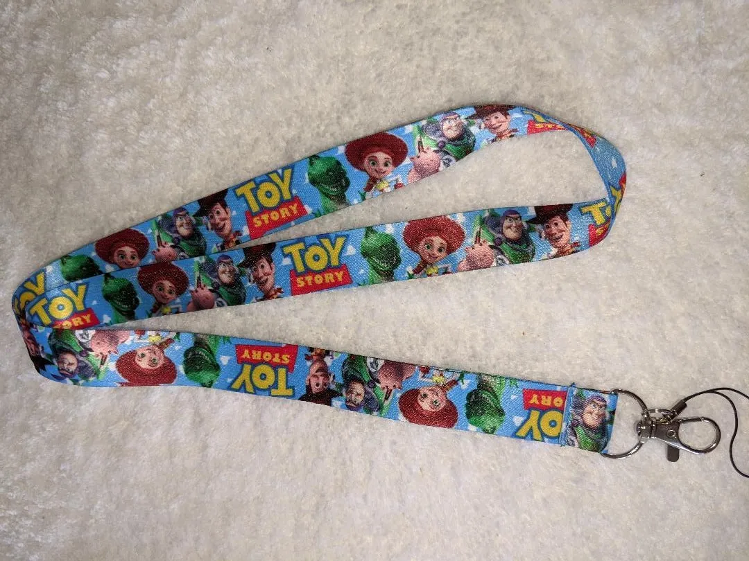 Toy Movies Badge Holders - Lanyards