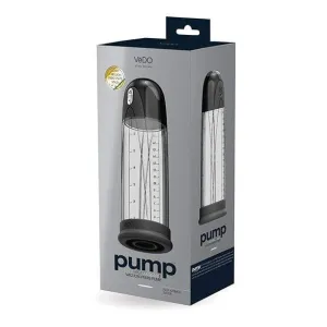 VeDO - Pump Rechargeable Vacuum Penis Pump (Just Black)