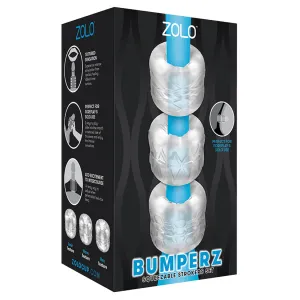 ZOLO Bumperz Squeezable Stroker Set - Clear
