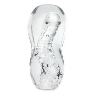 ZOLO Gripz Wavy Stroker - Clear